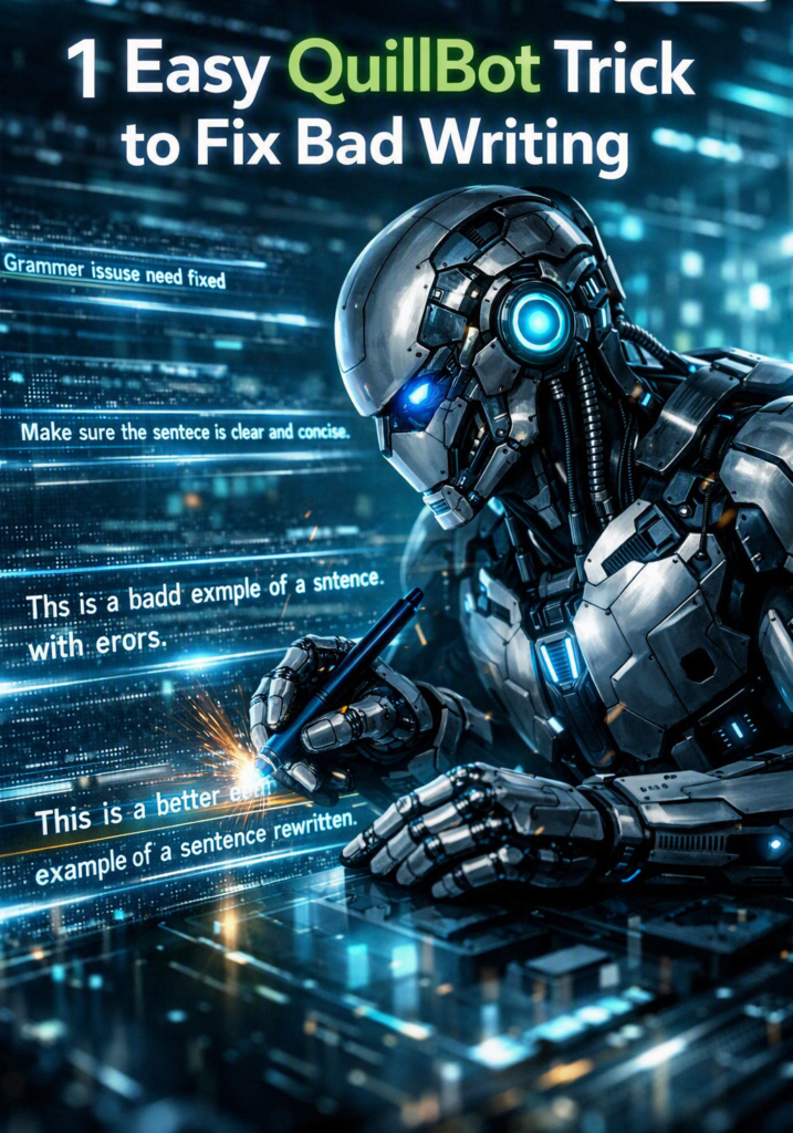 1 Easy QuillBot Trick to Fix Bad Writing