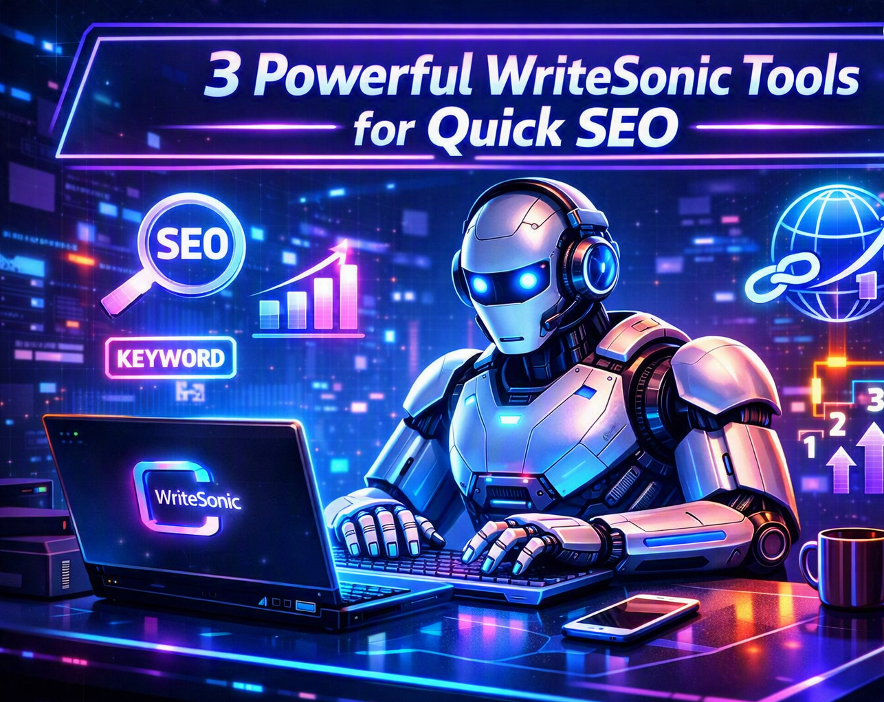3 Powerful WriteSonic Tools for Quick SEO