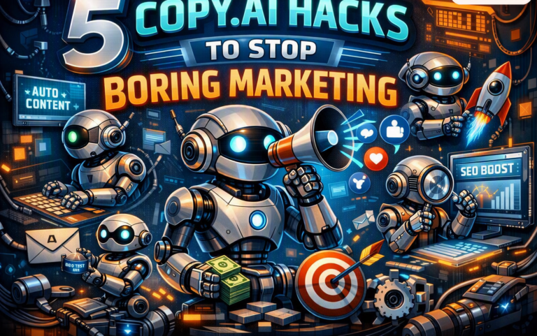 5 Copy.ai Hacks to Stop Boring Marketing