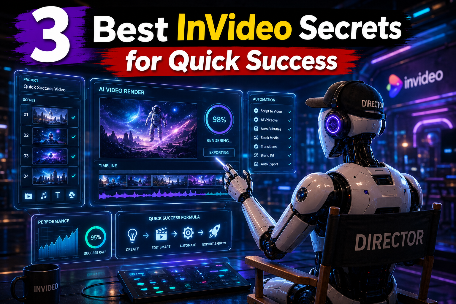 3 Best InVideo Secrets for Quick Success