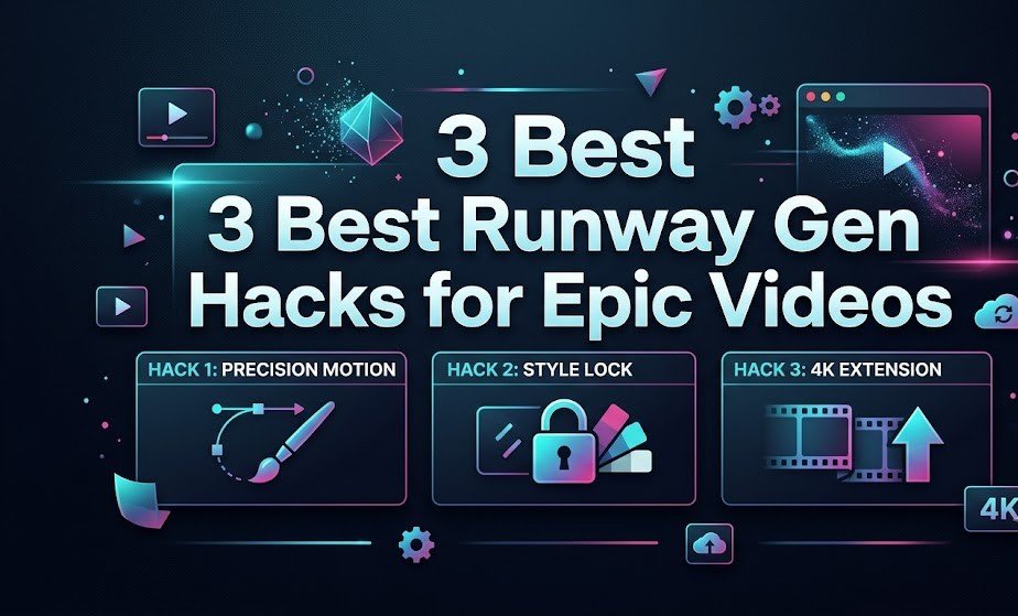 3 Best Runway Gen Hacks for Epic Videos